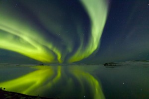 Nordlicht über Island