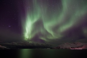 Nordlich an Deck der Hurtigruten